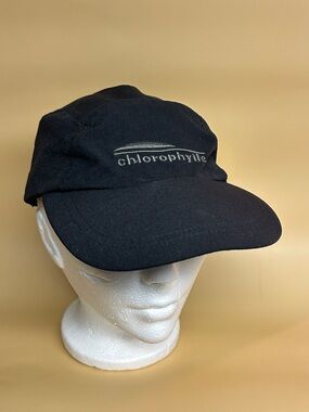 Chlorophylle Black Baseball Cap - Men's Casual Hat